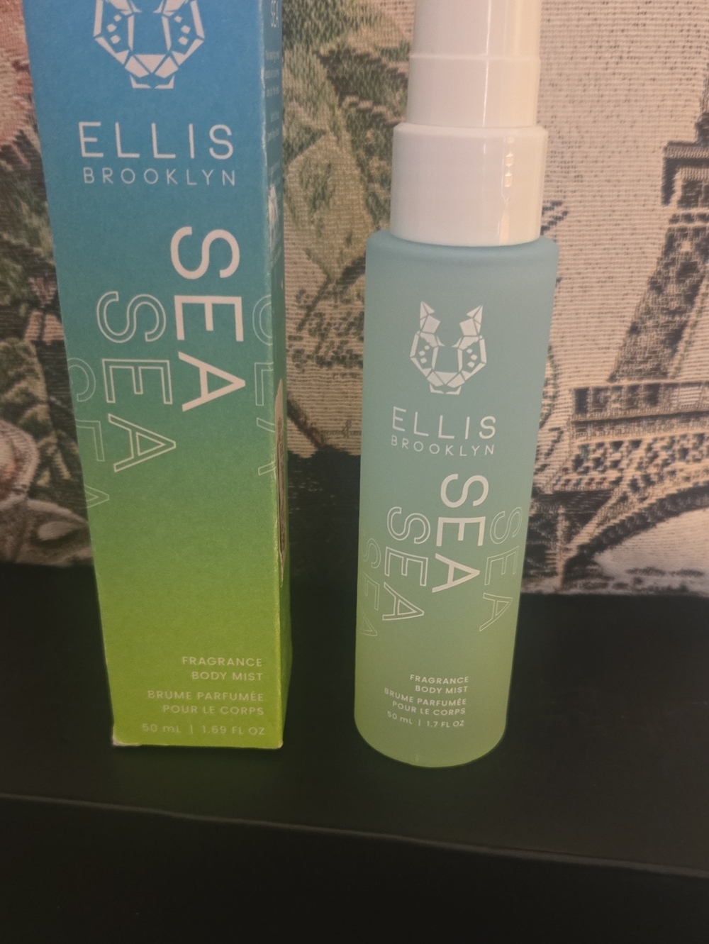 Ellis Brooklyn SEA Fragrance Body Mist - Aqua Green